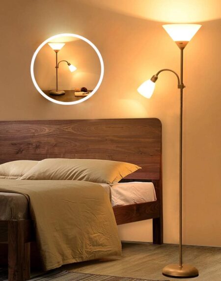 Standing Floor Lamp with 360°Rotate